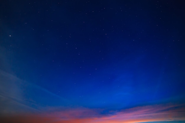 Ночное звездное небо для фона.