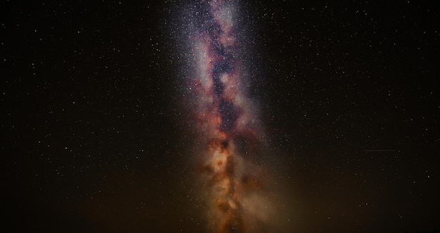 Ночное звездное небо Млечный Путь Абстрактный темный фон
