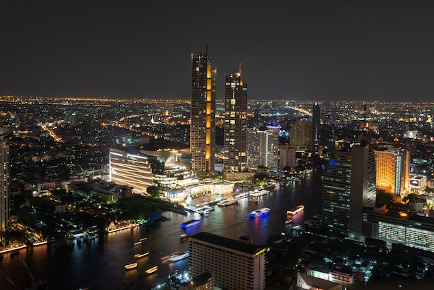 Night view of Bangkok