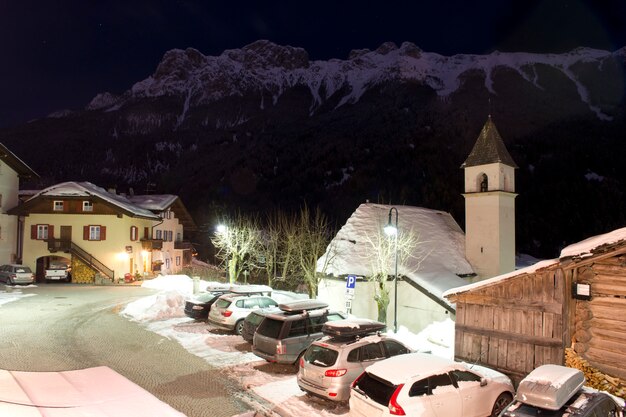 Night view of Soraga