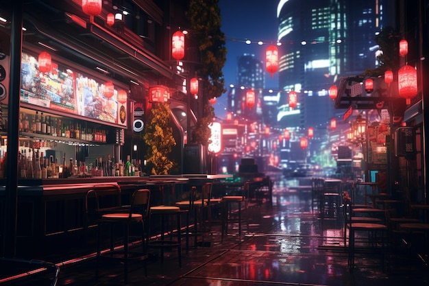 Nightlife in Tokyo