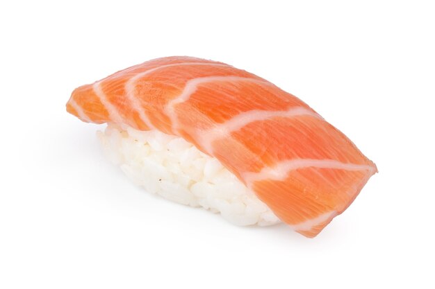 Nigiri sushi stuk geïsoleerd op een witte achtergrond