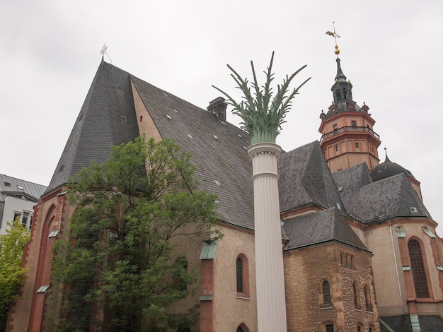 Photo nikolaikirche church in leipzig