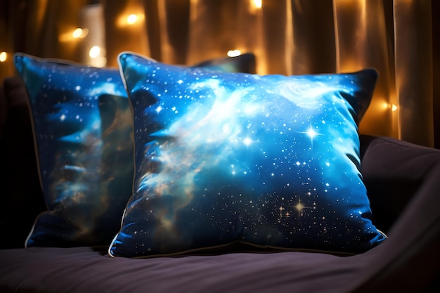 Photo nimbus pillow fantasy sky night gazing