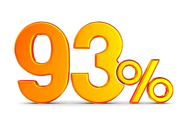 흰색에 93 %