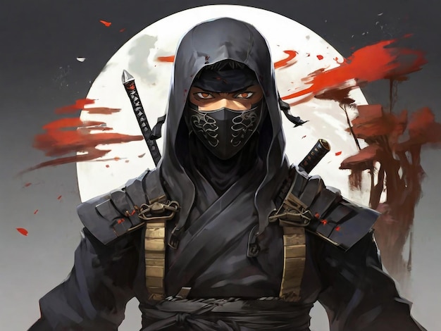 Foto ninja anime personage