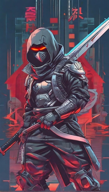 Ninja Illustration