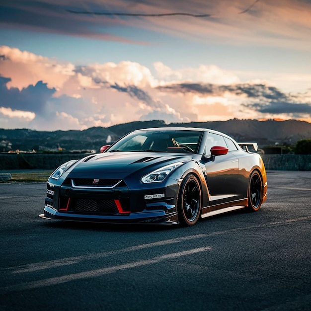 Foto immagine di auto nissan gtr 4