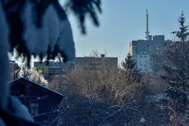 Nizhny Novgorod. Street with beautiful old architecture