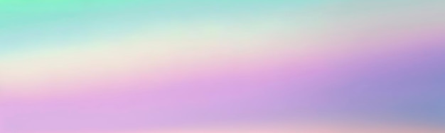 No detail background pastel gradient panoramic wallpaper with soft colors Generative AI