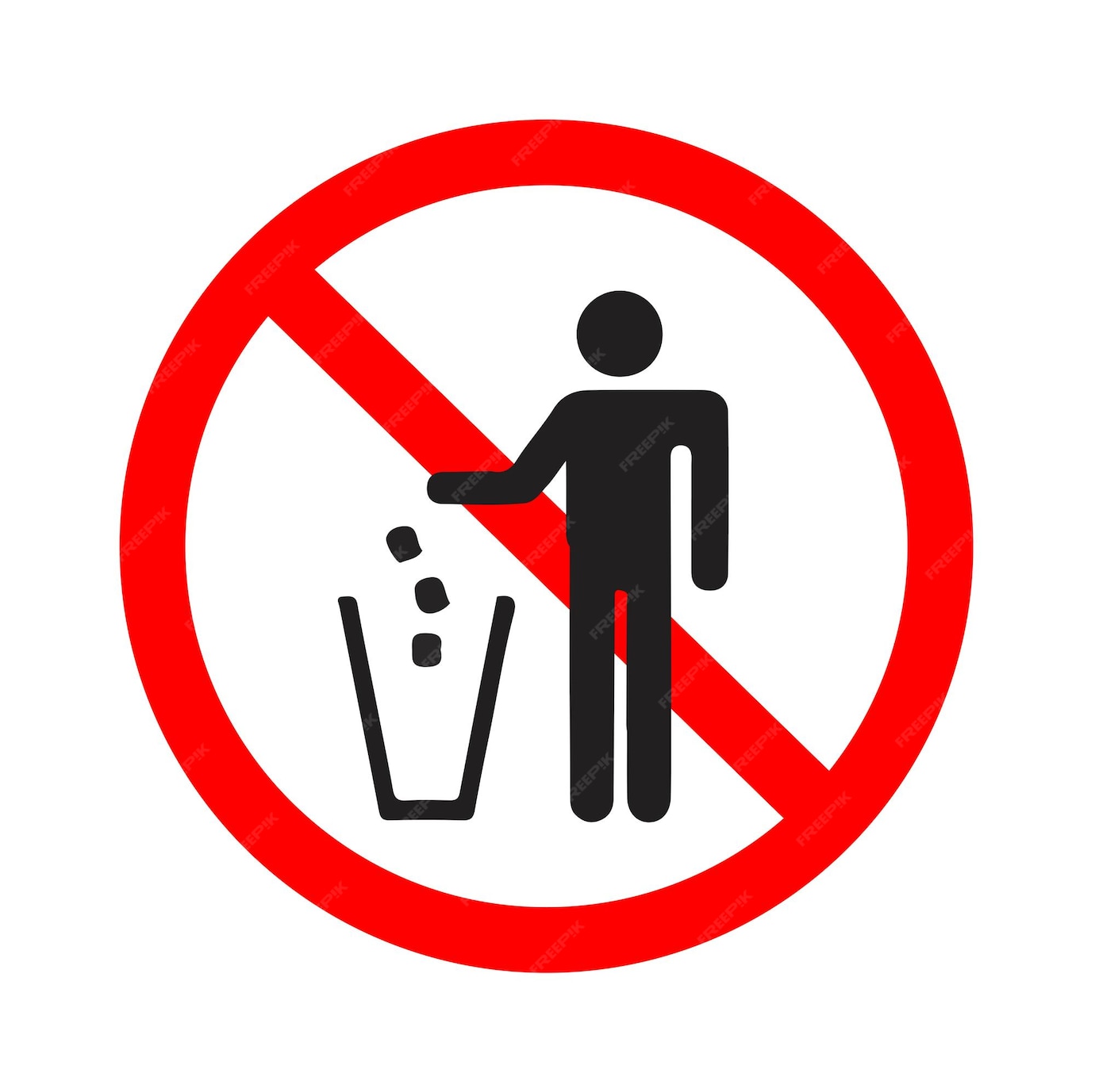 Premium Photo No Litter Sign Isolated On White Background premium-photo-no-litter-sign-isolated-on-white-background