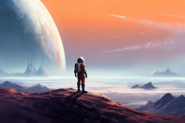 Обои Для Рабочего Стола No Man'S Sky Hd Скачать | Премиум Фото