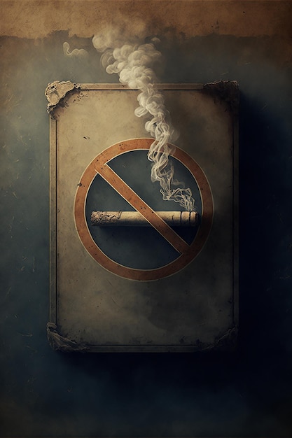 No smoking sign