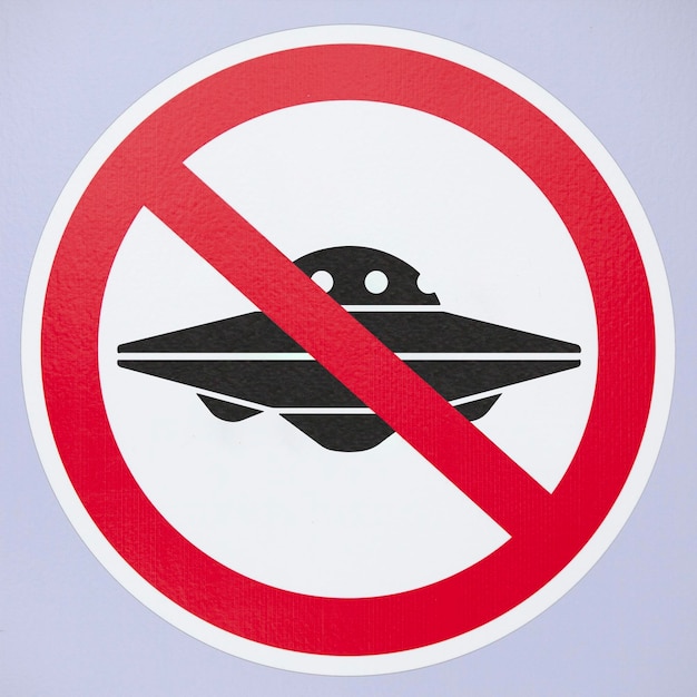 No UFO Sign