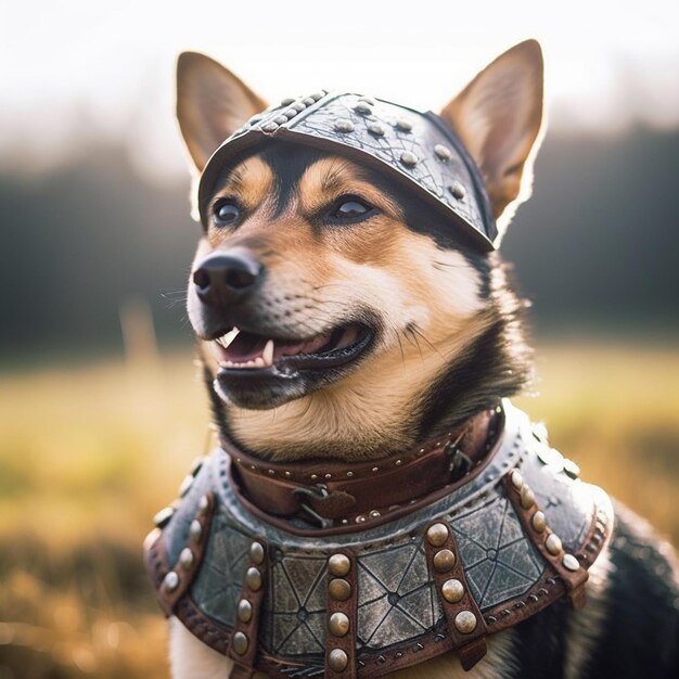 Foto noble canine elegance una collezione regale di ritratti di cani e guardiani di fantasia
