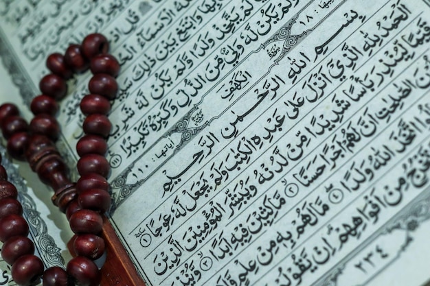 The Noble Quran and tasbih