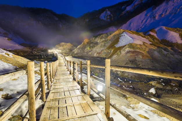 Noboribetsu Hokkaido Japan Hot Springs Landscape