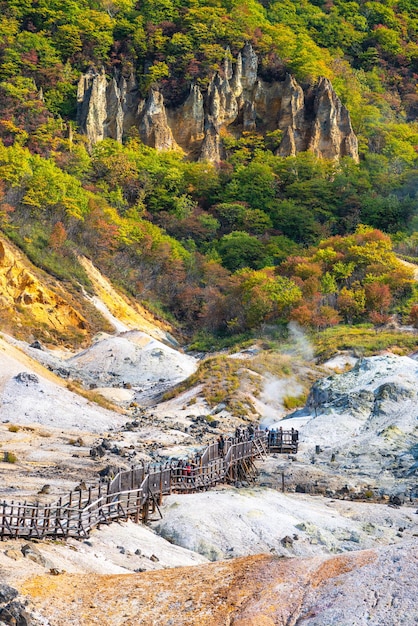 Photo noboribetsu hokkaido japan