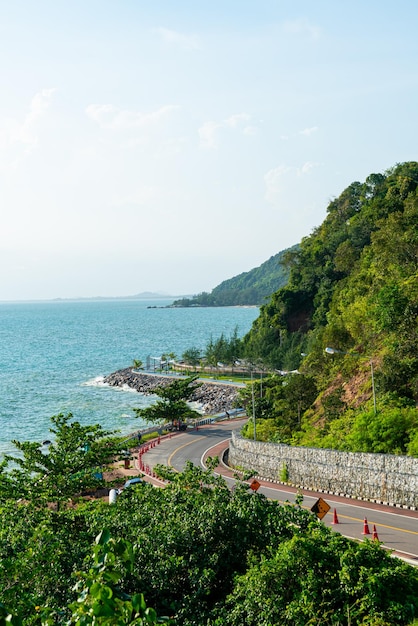 Noen Nangphaya Viewpoint at Chanthaburi Thailand