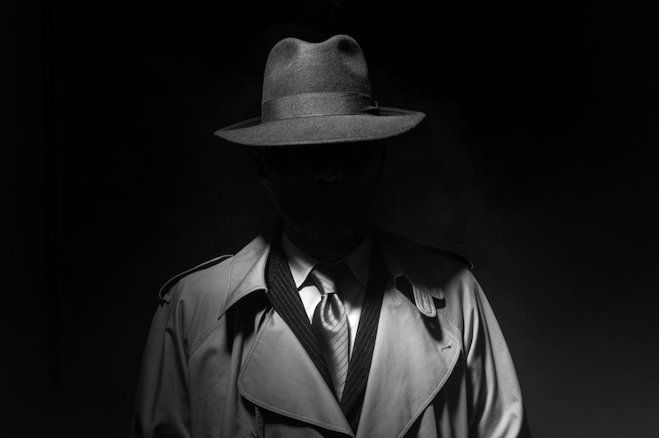 Foto noir filmpersonage