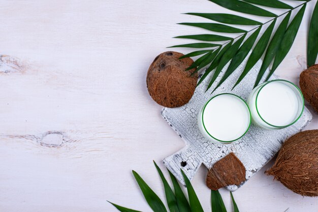 Non-dairy natural coconut milk