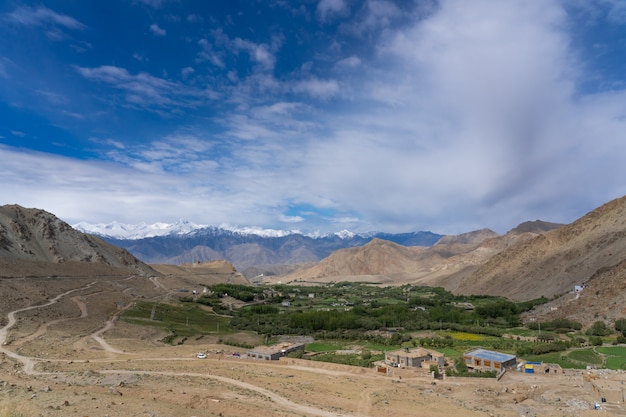 Foto noordelijke indiase himalaya-regio