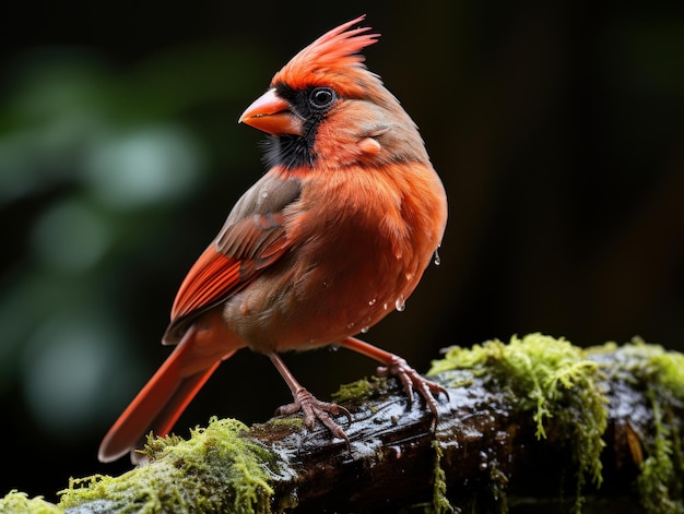 Noordelijke kardinaal dieren in het wild