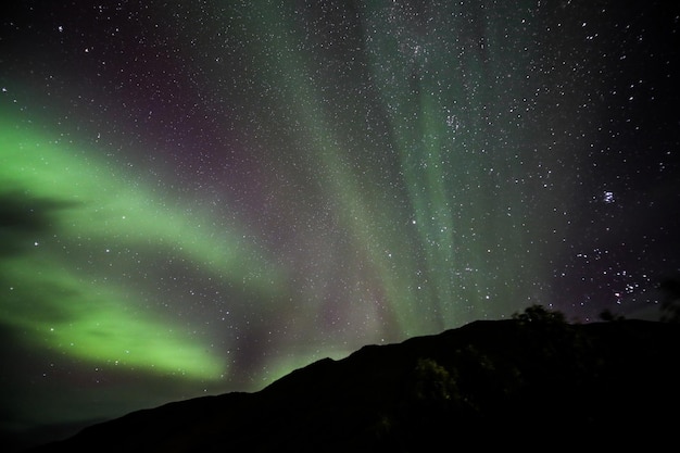 Noorderlicht boven IJsland