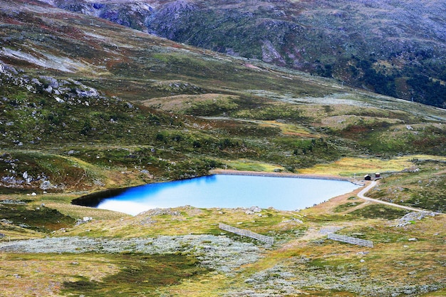 Noorwegen bergmeer landschap achtergrond hd