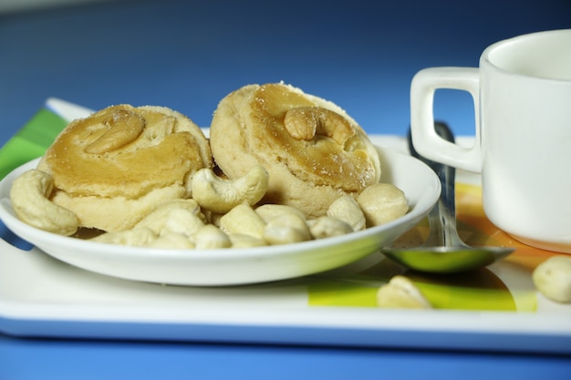 Nootkoekjes met koffie