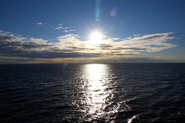 Nord zee in Denemarken Scandinavië