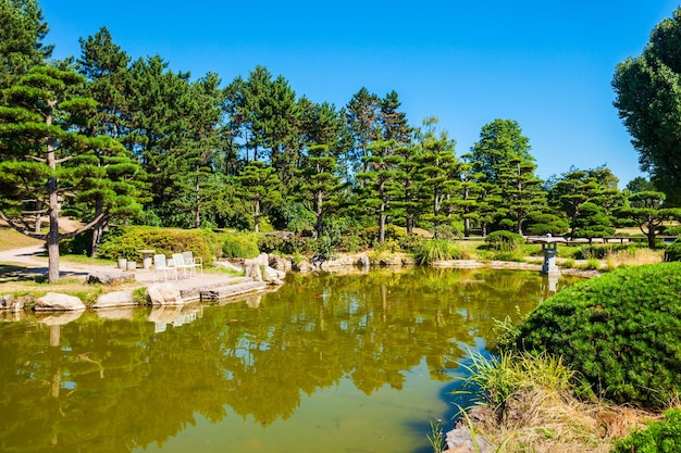 Nordpark openbaar groen Düsseldorf