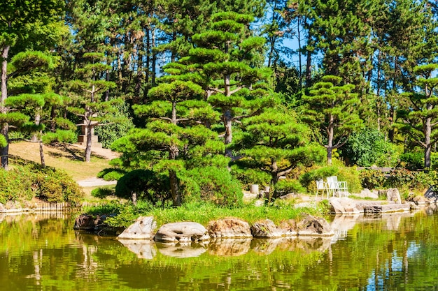 Nordpark openbaar groen Düsseldorf