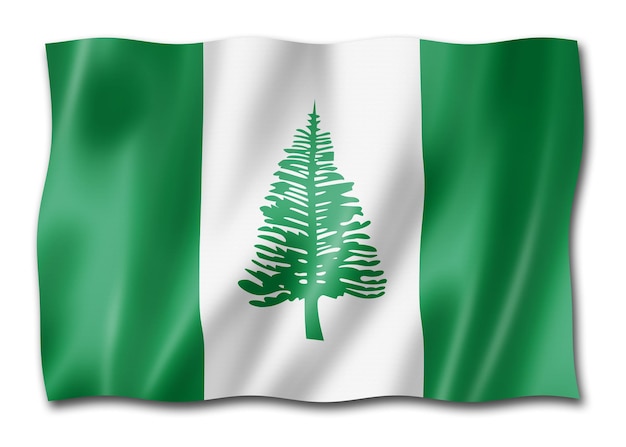 Флаг территории острова Норфолк Австралия