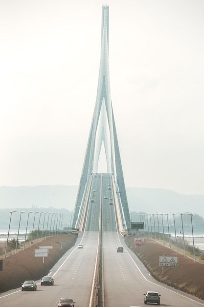 The Normandy Bridge in France