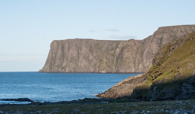 ノースケープは、ノルウェー北部のマゲロヤ島の北海岸にある岬です。