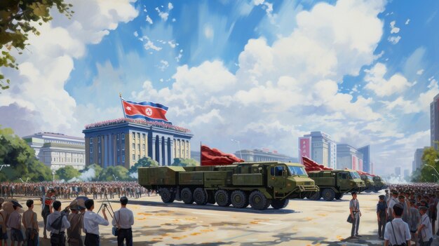 North korea army