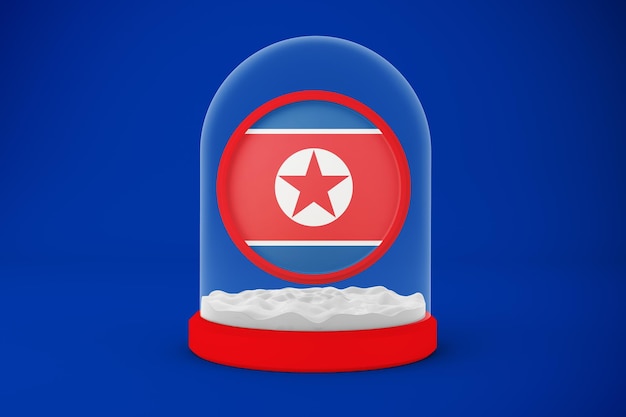 North Korea Globe