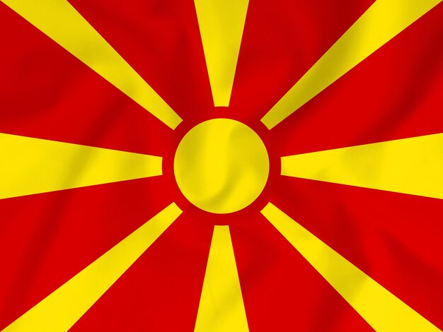 Photo north macedonia desktop flag hd background