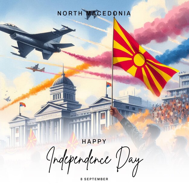 macedonian independence day celebrations