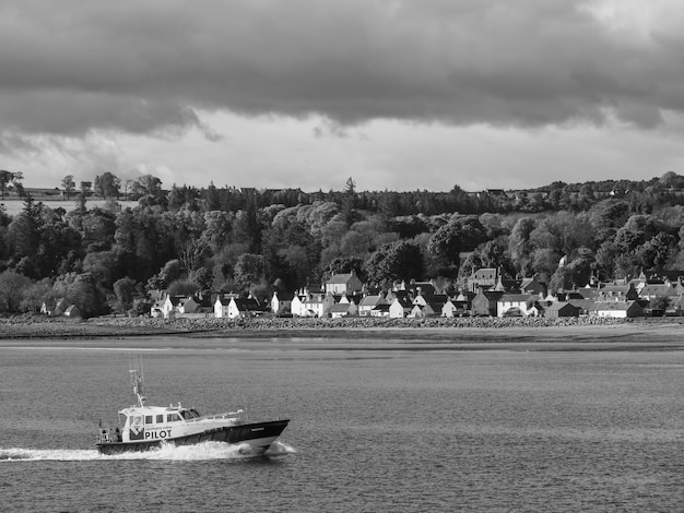 Photo north sea in scotland