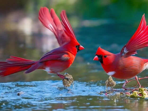 Northern Cardinal Colorful Birds