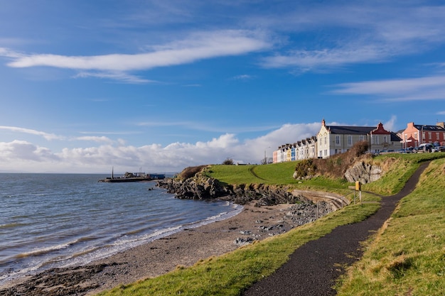 Northern Ireland Coastal Views Atlantic Ocean Stock Photos