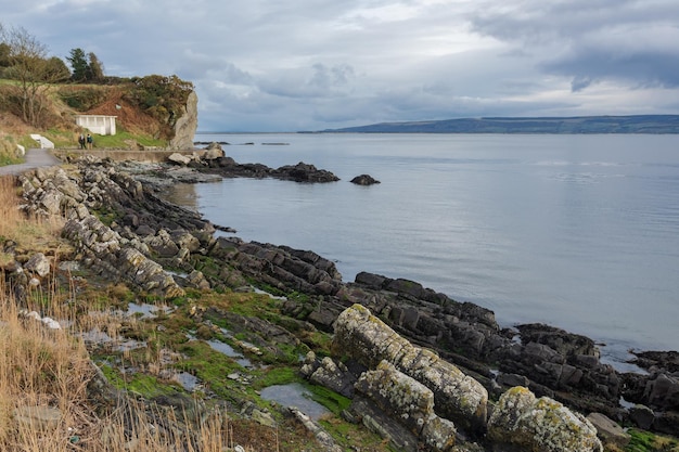 Northern Ireland Coastal Views Atlantic Ocean Stock Photos