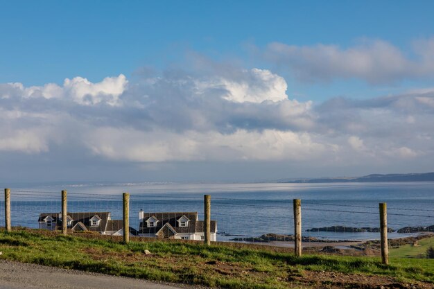 北アイルランドの海岸景色 アトランティック海 ストック写真