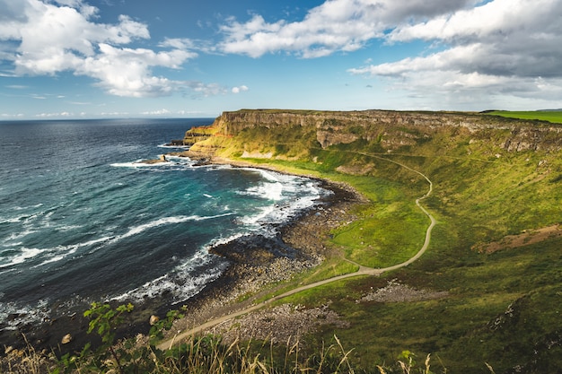 Northern Ireland shoreline overview.