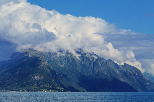 ノルウェー北部の風景