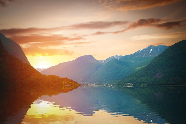 Northern Norwegian fjords