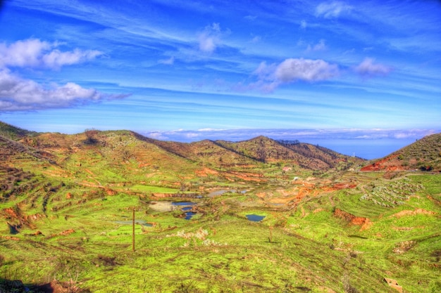 Northwest mountains of Tenerife Canarian Islands