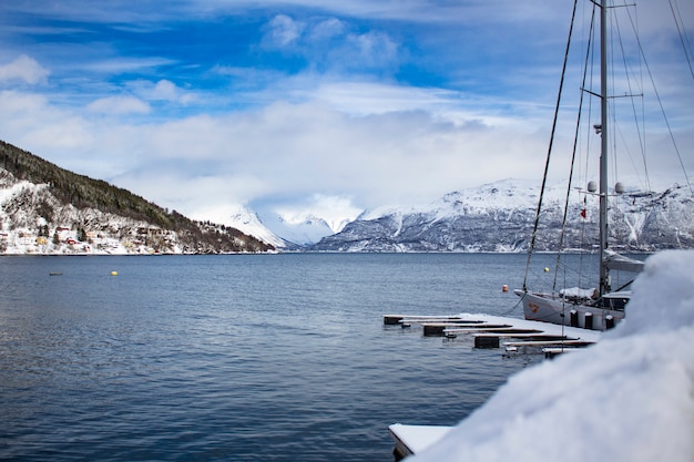 Photo norway fjord, port